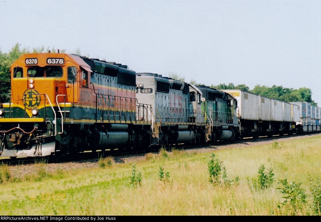 BNSF 6378 East